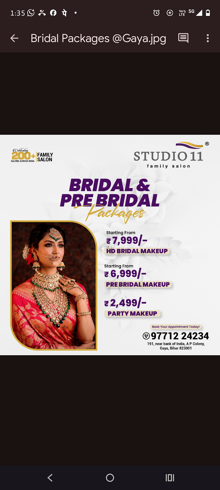 STUDIO11 Family Salon Ap Colony Gaya