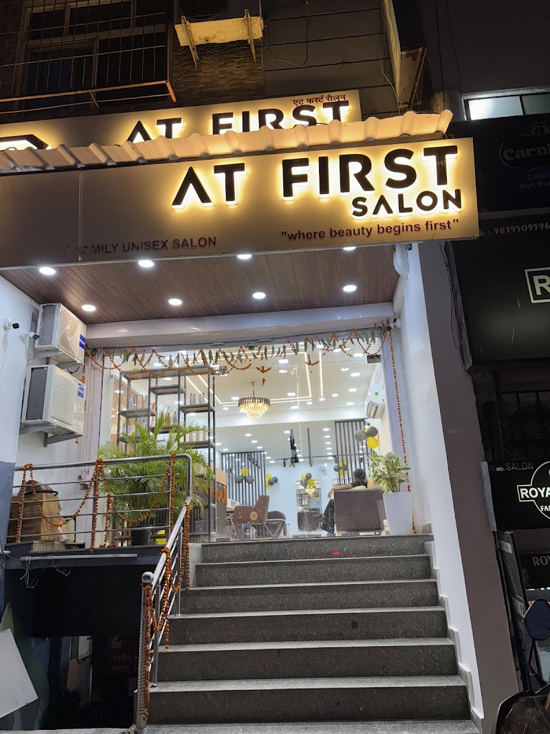 At first salon